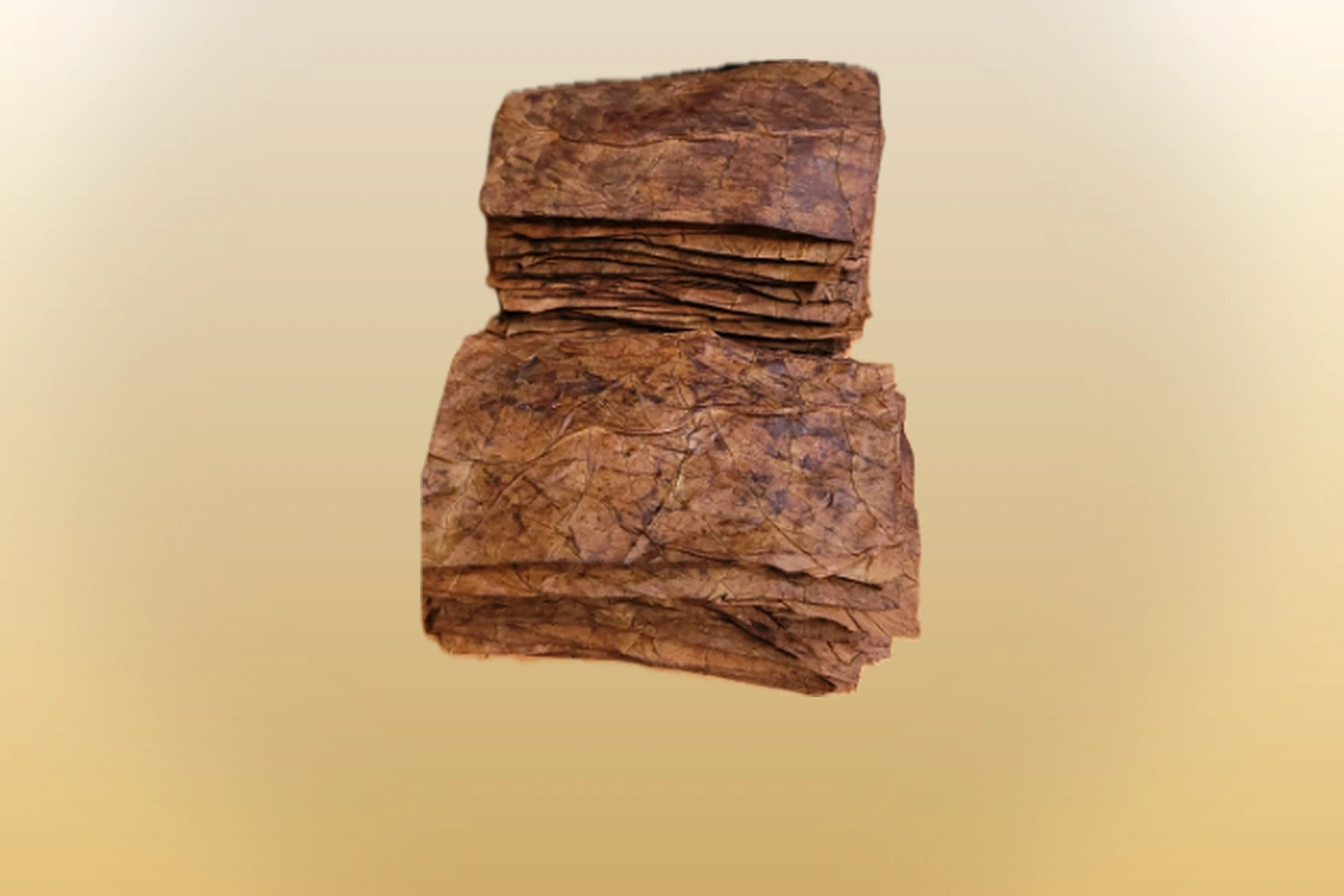 Tobacco wraps on a light contrast background